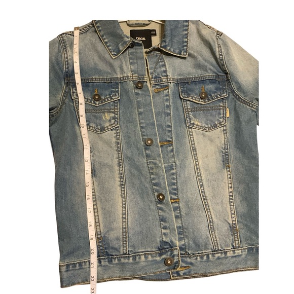 ASOS Jean Jacket Distressed - XXXS - Picture 5 of 7